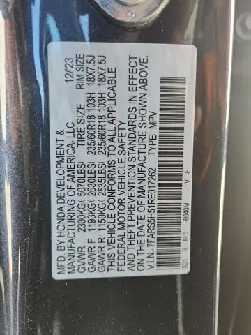 2024 HONDA CR-V SPORT  