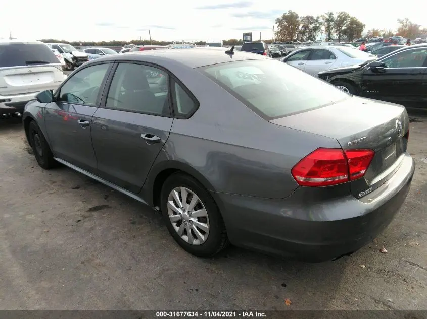 2012 VOLKSWAGEN PASSAT S