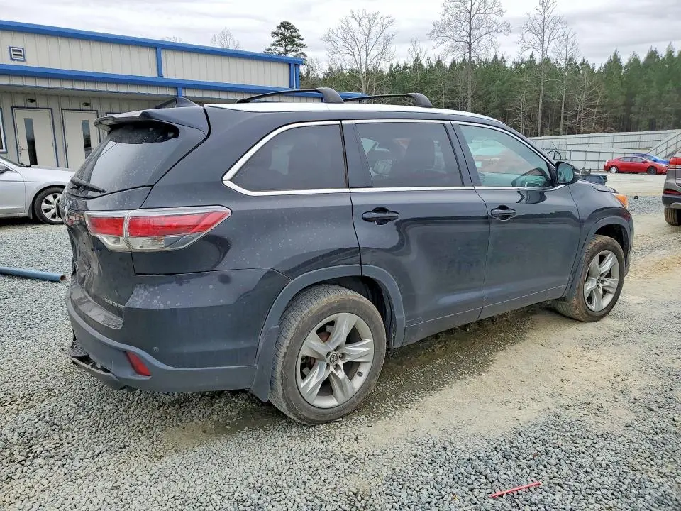 2016 TOYOTA HIGHLANDER LIMITED PLATINUM  