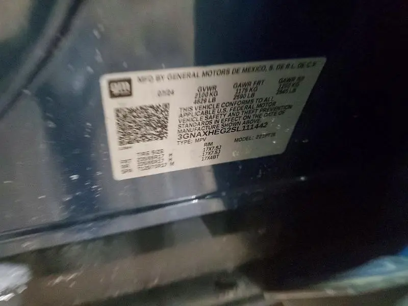 2025 CHEVROLET EQUINOX LT  