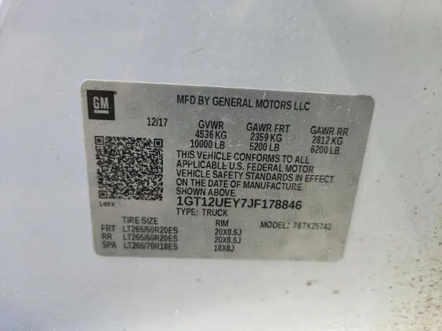 2018 GMC SIERRA K2500 DENALI  