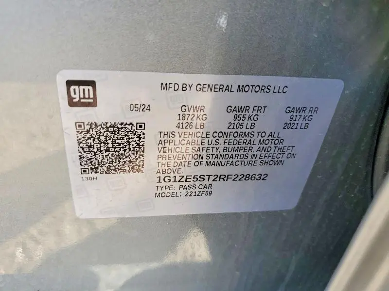 2024 CHEVROLET MALIBU PREMIER  