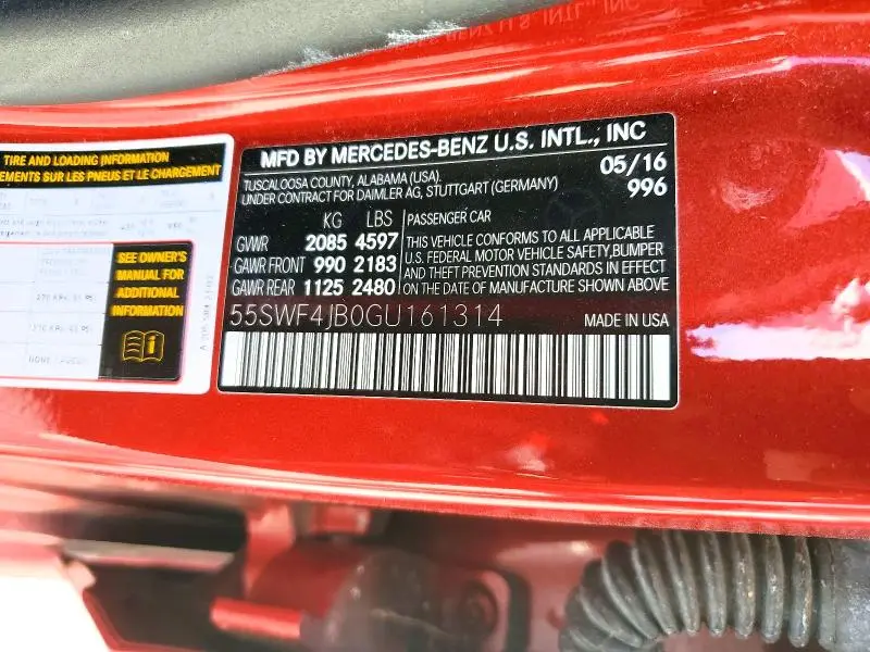 2016 MERCEDES-BENZ C 300  