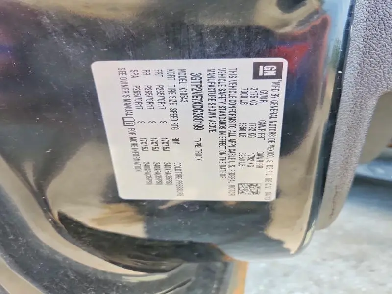 2013 GMC SIERRA K1500 SLE  