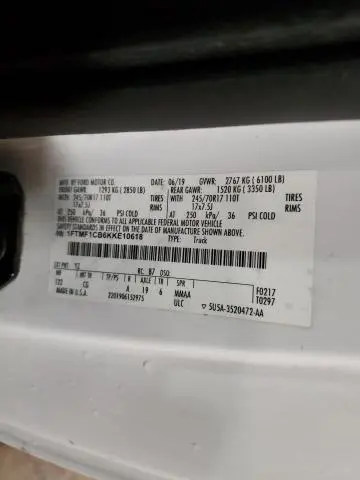 2019 FORD F150