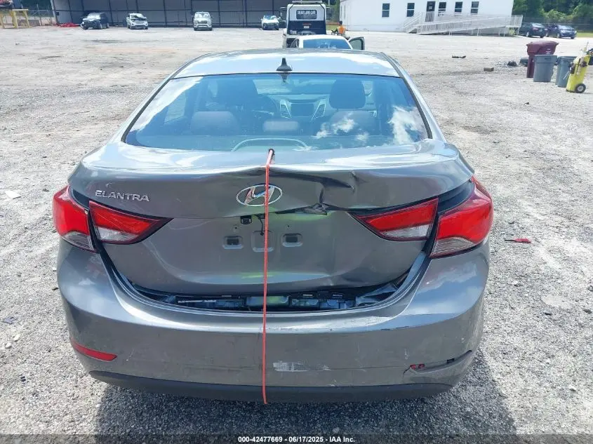 2016 HYUNDAI ELANTRA VALUE EDITION