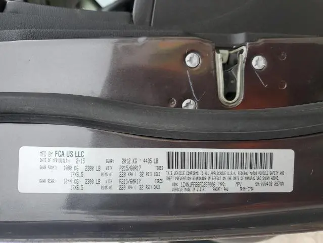 2015 JEEP PATRIOT LATITUDE  