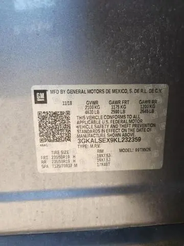 2019 GMC TERRAIN DENALI  