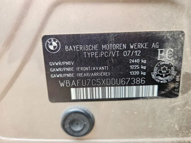 2013 BMW 535 XI  