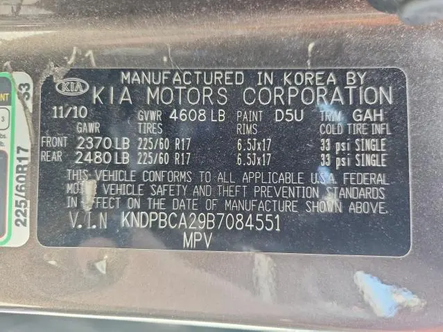 2011 KIA SPORTAGE LX  