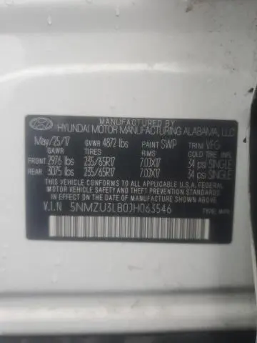 2018 HYUNDAI SANTA FE SPORT   