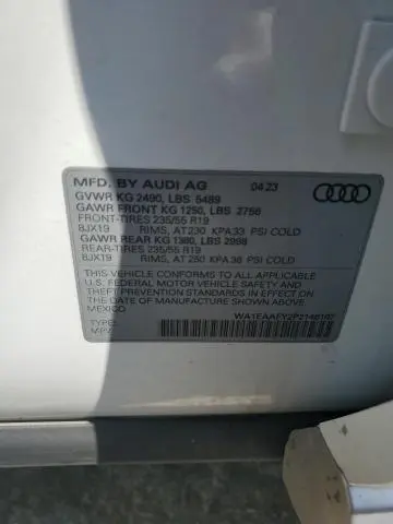 2023 AUDI Q5 PREMIUM PLUS 45  