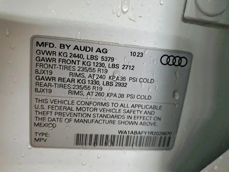 2024 AUDI Q5 PREMIUM 40  