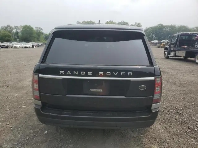 2016 LAND ROVER RANGE ROVER   