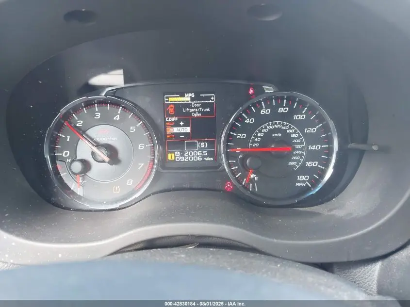 2021 SUBARU WRX STI  