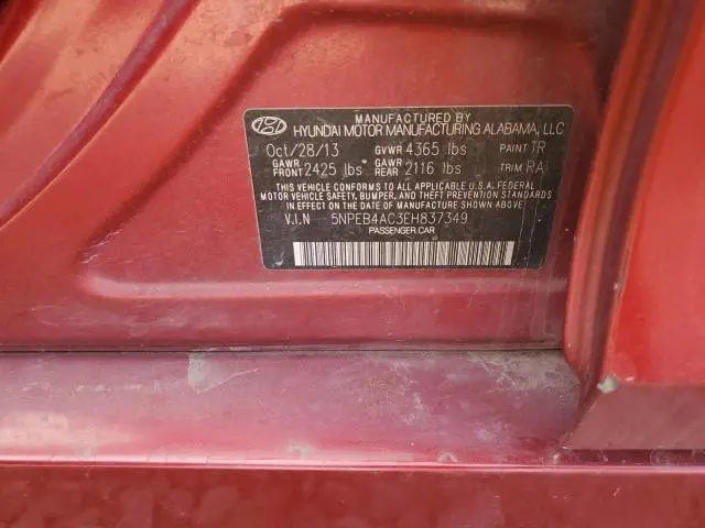 2014 HYUNDAI SONATA GLS  