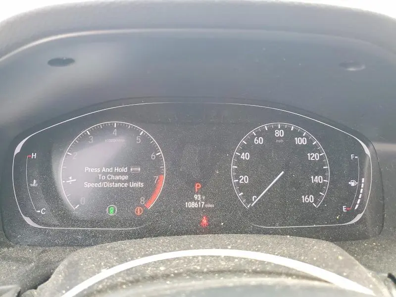 2019 HONDA ACCORD EXL  