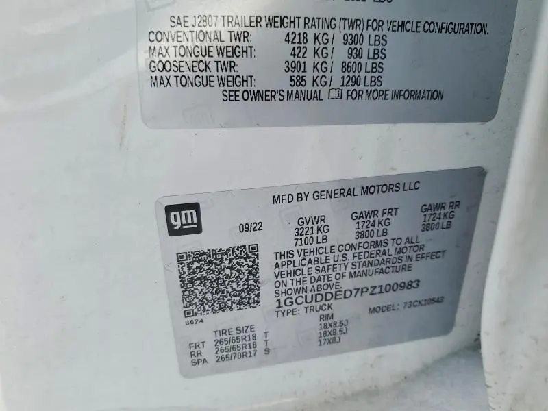 2023 CHEVROLET SILVERADO K1500 LT  