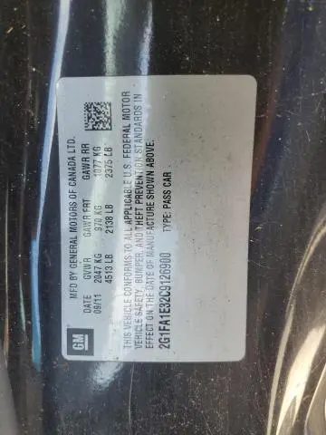 2012 CHEVROLET CAMARO LS  