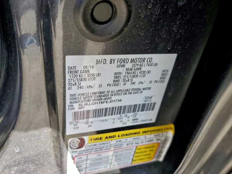 2015 LINCOLN NAVIGATOR   