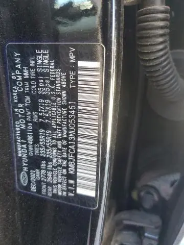 2022 HYUNDAI TUCSON SEL CONVENIENCE  