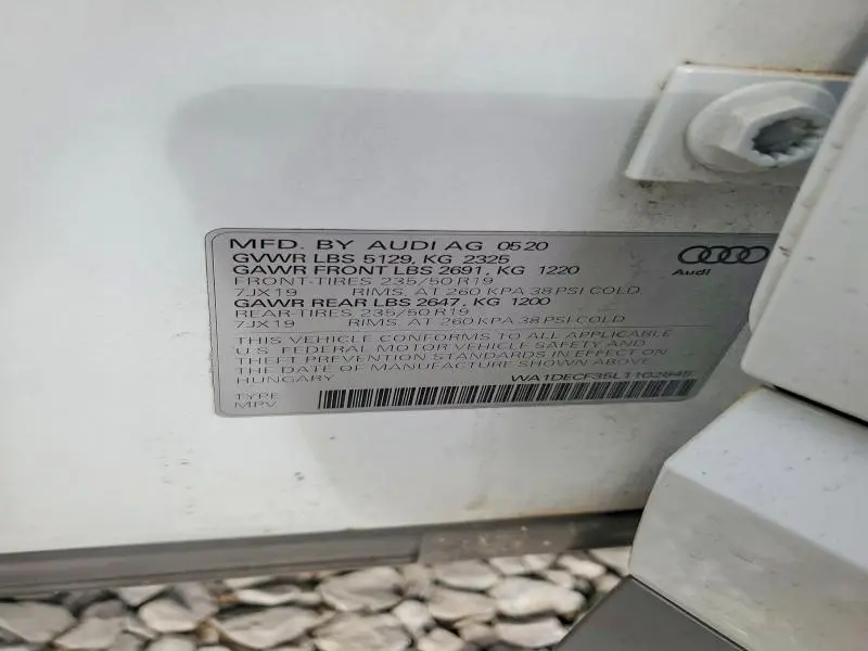 2020 AUDI Q3 PREMIUM S LINE  