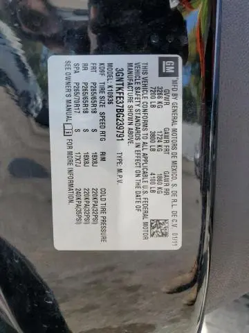 2011 CHEVROLET AVALANCHE LT  