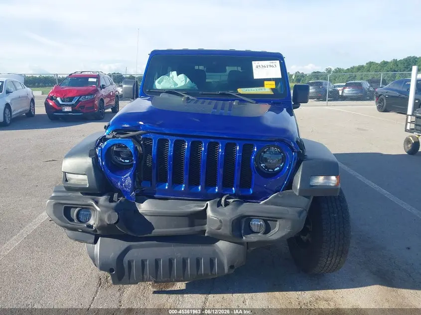 2020 JEEP WRANGLER SPORT S 4X4
