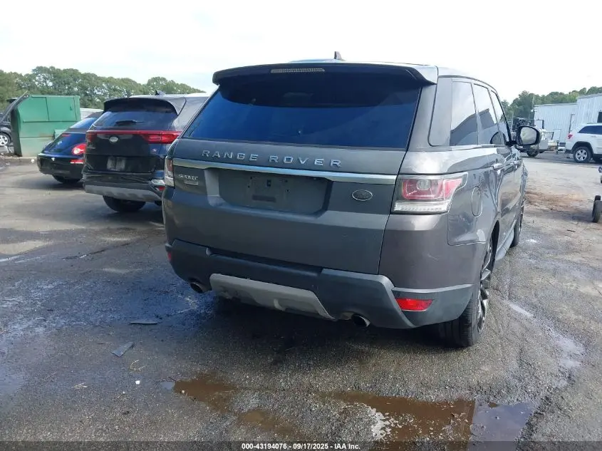 2016 LAND ROVER RANGE ROVER SPORT 5.0L V8 SUPERCHARGED/5.0L V8 SUPERCHARGED DYNAMIC