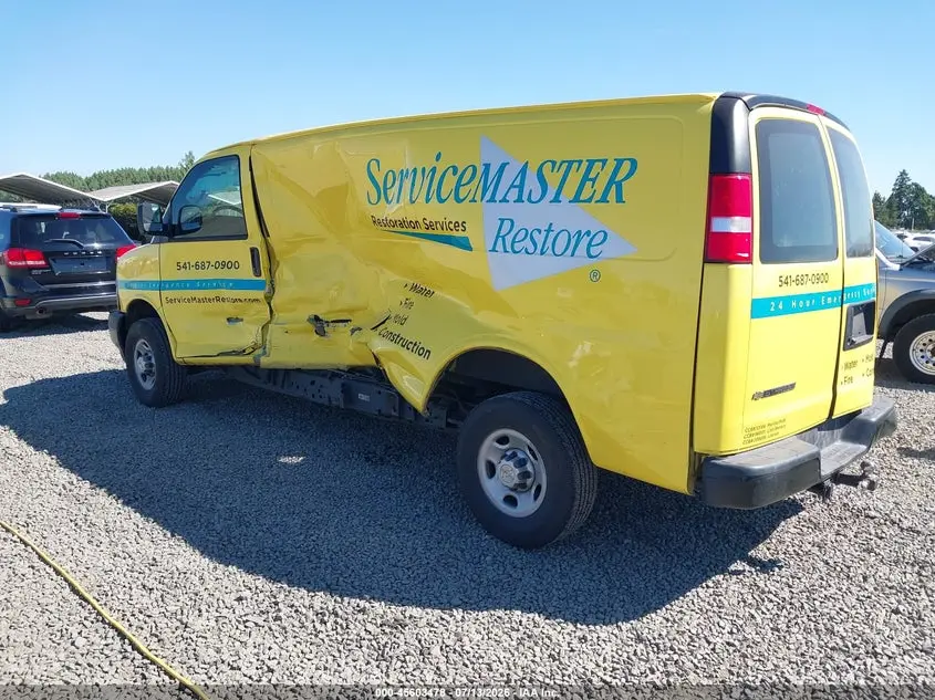 2024 CHEVROLET EXPRESS CARGO RWD 2500 EXTENDED WHEELBASE WT