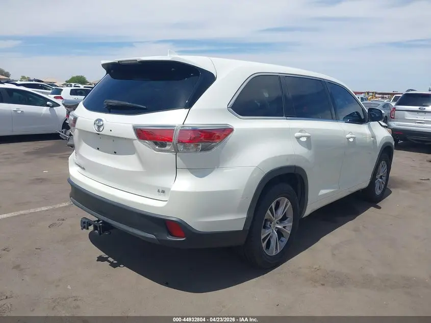 2014 TOYOTA HIGHLANDER LE PLUS V6