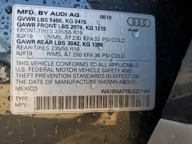 2018 AUDI Q5 PREMIUM PLUS