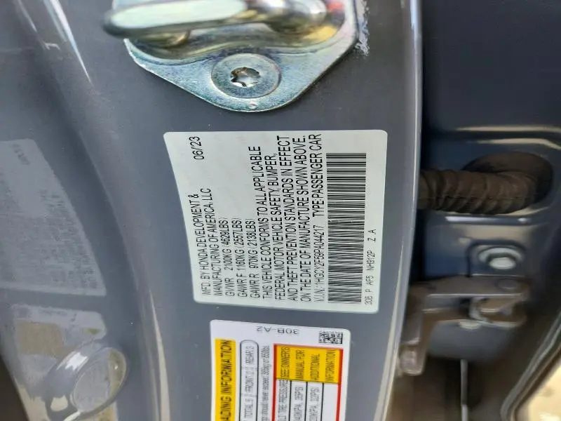 2023 HONDA ACCORD HYBRID SPORT  