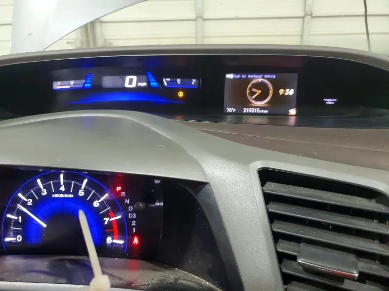 2012 HONDA CIVIC EXL  
