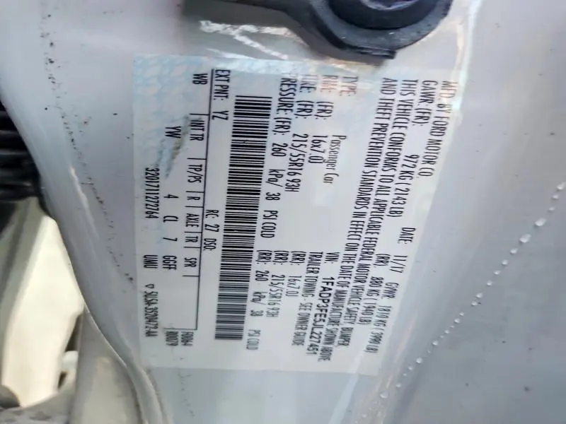 2018 FORD FOCUS SE  