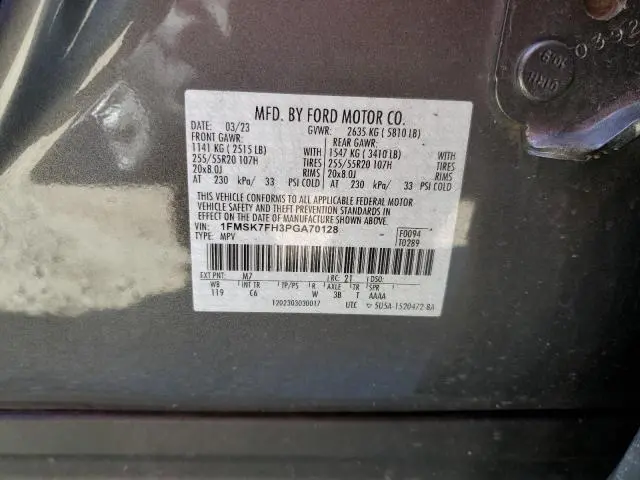 2023 FORD EXPLORER LIMITED