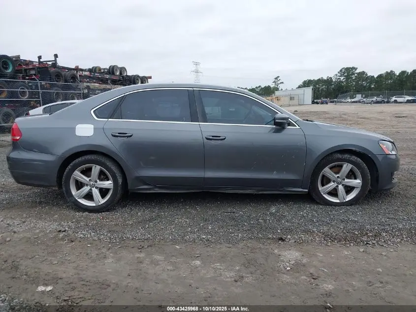 2015 VOLKSWAGEN PASSAT 1.8T SE