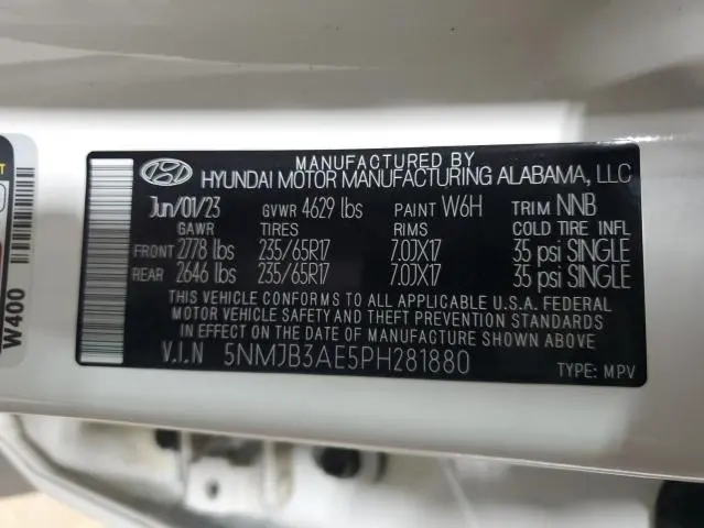 2023 HYUNDAI TUCSON SEL  