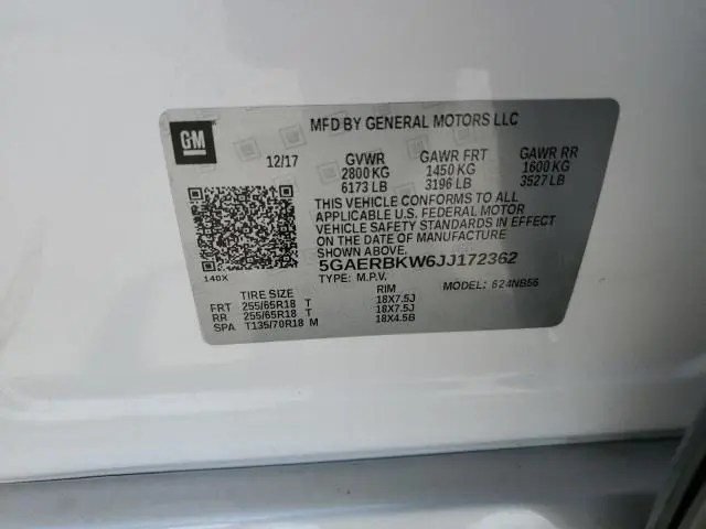 2018 BUICK ENCLAVE ESSENCE  