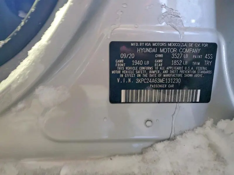 2021 HYUNDAI ACCENT SE  