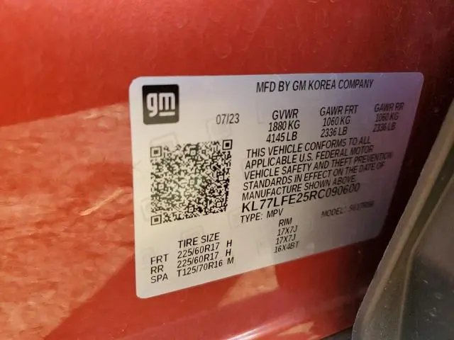 2024 CHEVROLET TRAX LS  