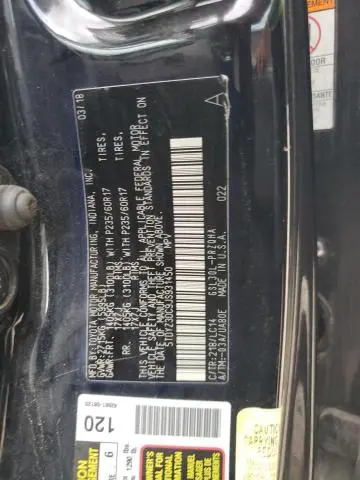 2018 TOYOTA SIENNA XLE  