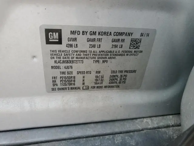 2014 BUICK ENCORE CONVENIENCE  