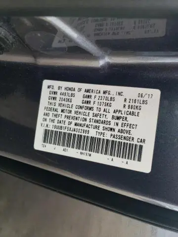 2018 ACURA TLX TECH  