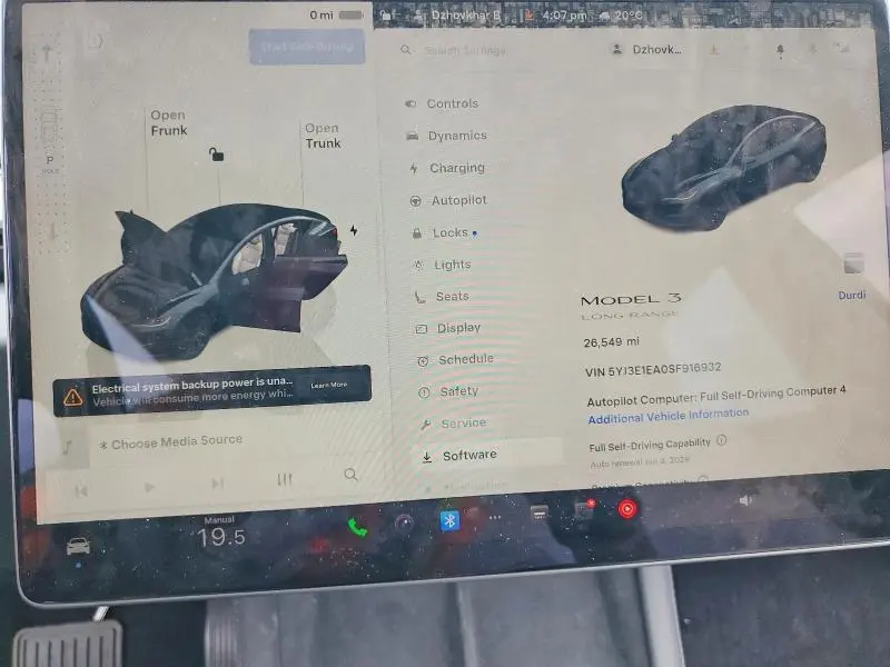 2025 TESLA MODEL 3   