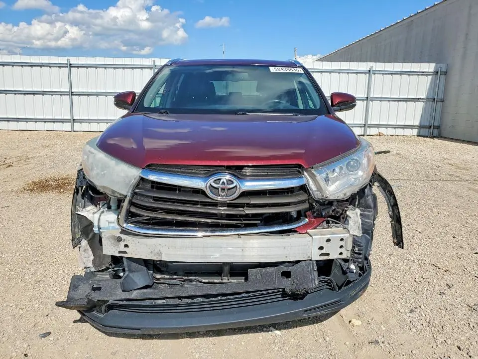 2015 TOYOTA HIGHLANDER XLE  