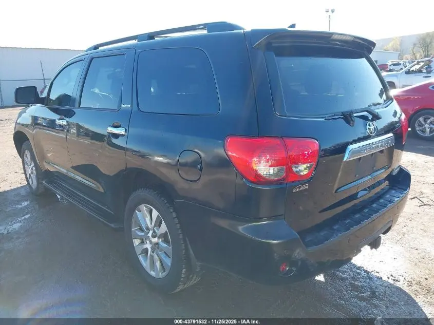 2013 TOYOTA SEQUOIA LIMITED 5.7L V8