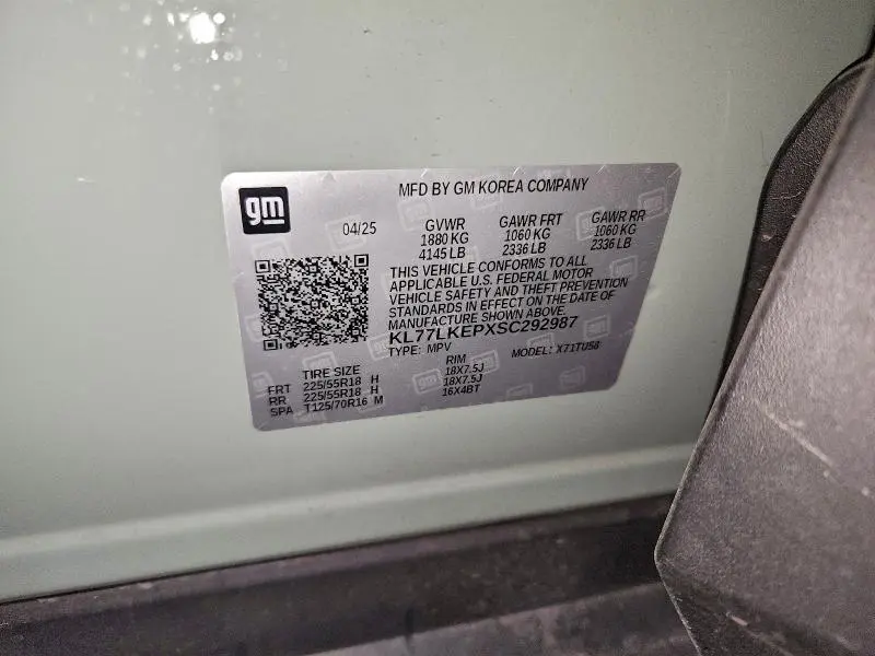 2025 CHEVROLET TRAX ACTIV  