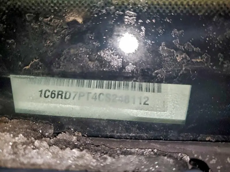 2012 DODGE RAM 1500 LONGHORN  