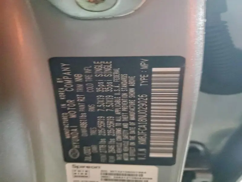 2022 HYUNDAI TUCSON SEL CONVENIENCE  